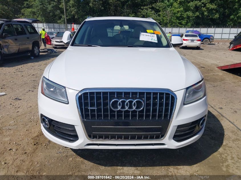 2014 Audi Q5 2.0T Premium VIN: WA1LFAFP7EA089633 Lot: 39701642