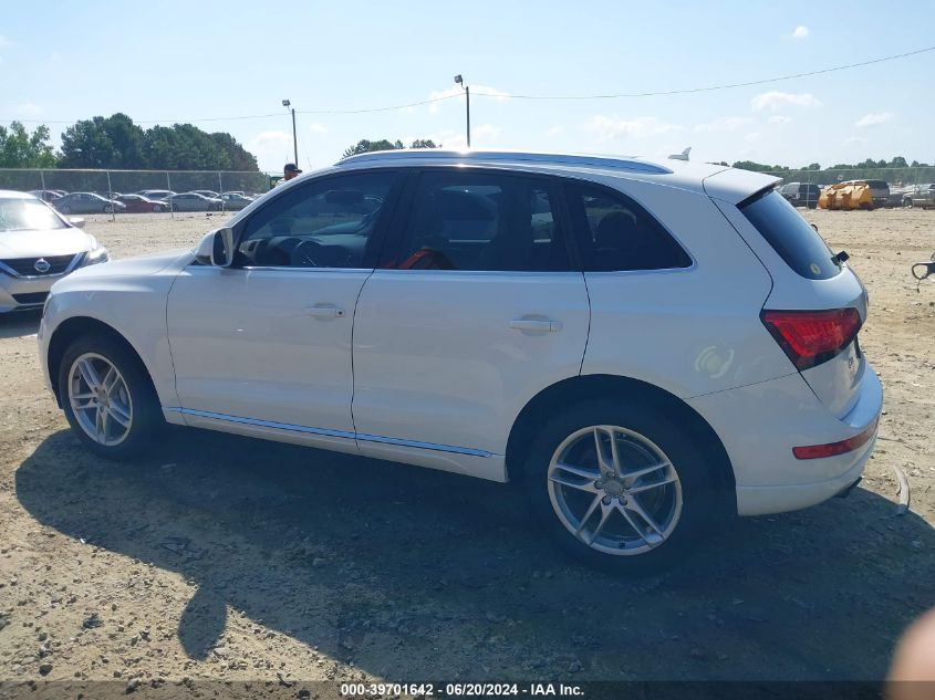 2014 Audi Q5 2.0T Premium VIN: WA1LFAFP7EA089633 Lot: 39701642