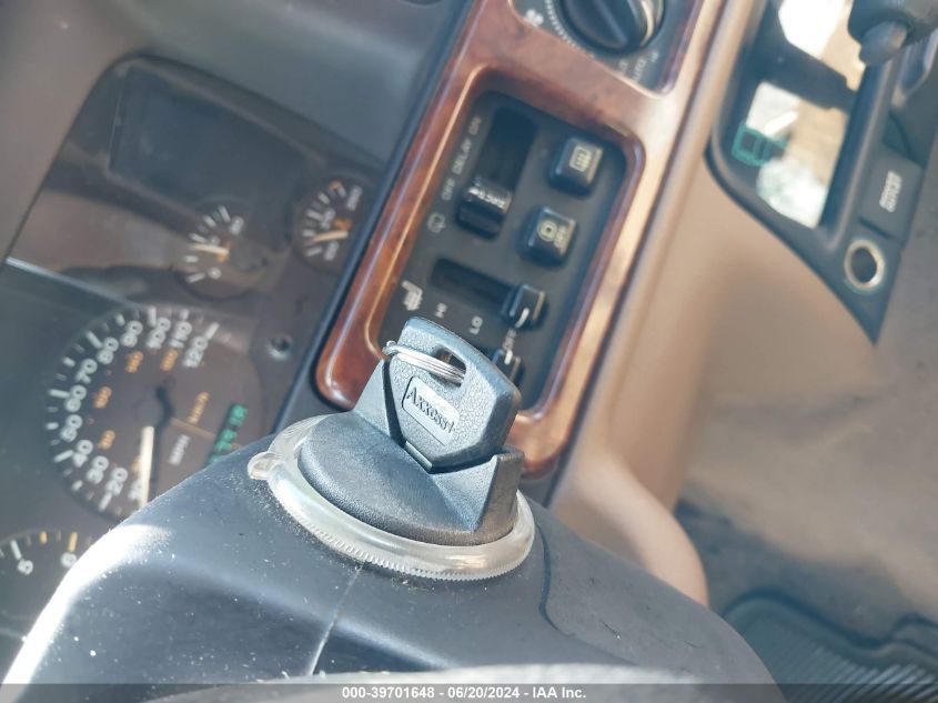 1998 Jeep Grand Cherokee Limited VIN: 1J4GZ78YXWC160248 Lot: 39701648