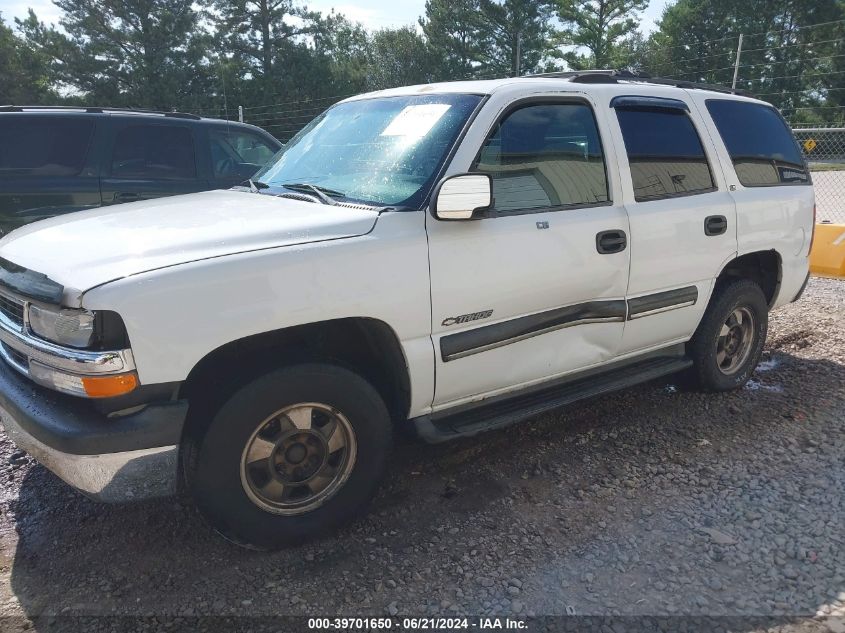 2001 Chevrolet Tahoe Ls VIN: 1GNEK13T11J159141 Lot: 39701650