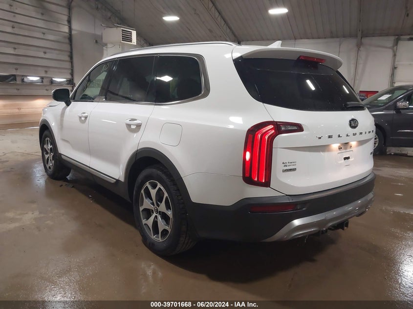 VIN 5XYP3DHC4MG131010 2021 KIA TELLURIDE EX