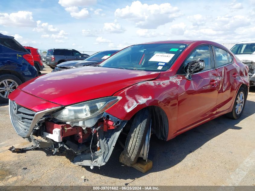 2016 Mazda Mazda3 Sport VIN: JM1BM1U75G1281419 Lot: 39701682