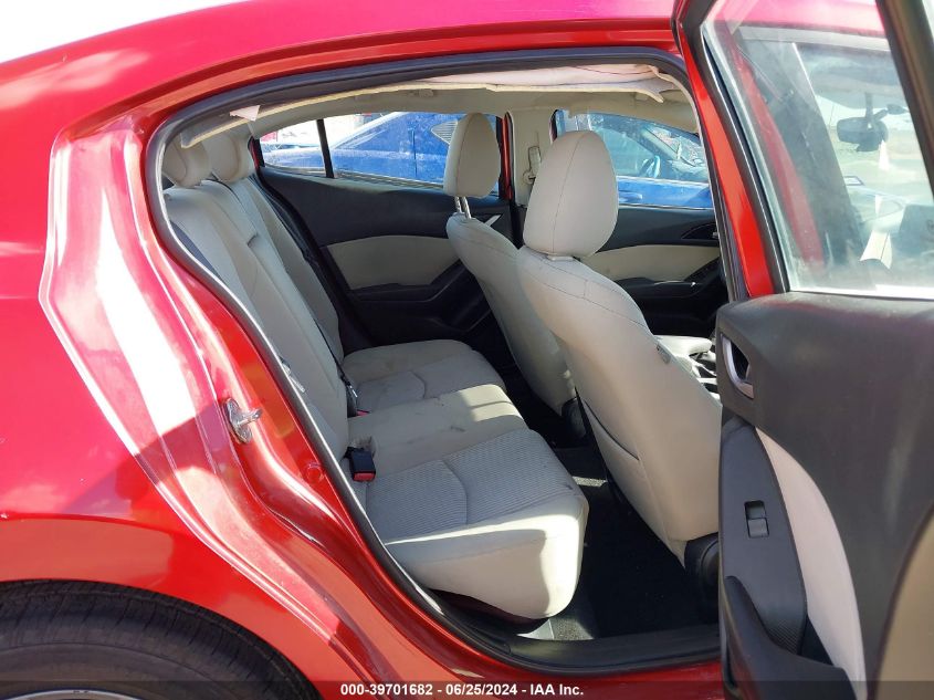 2016 Mazda Mazda3 Sport VIN: JM1BM1U75G1281419 Lot: 39701682