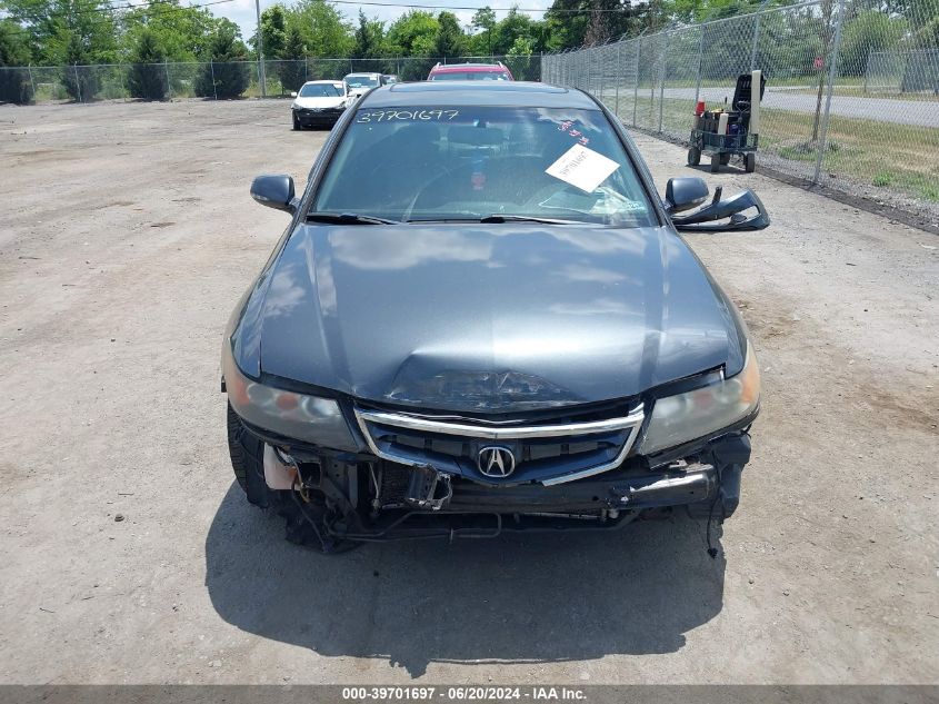 2006 Acura Tsx VIN: JH4CL96826C005938 Lot: 39701697