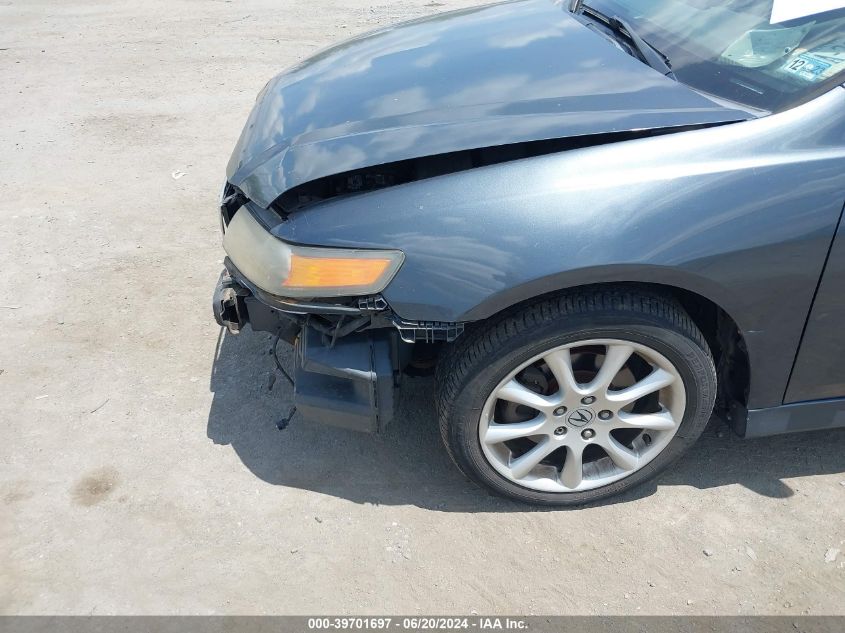 2006 Acura Tsx VIN: JH4CL96826C005938 Lot: 39701697