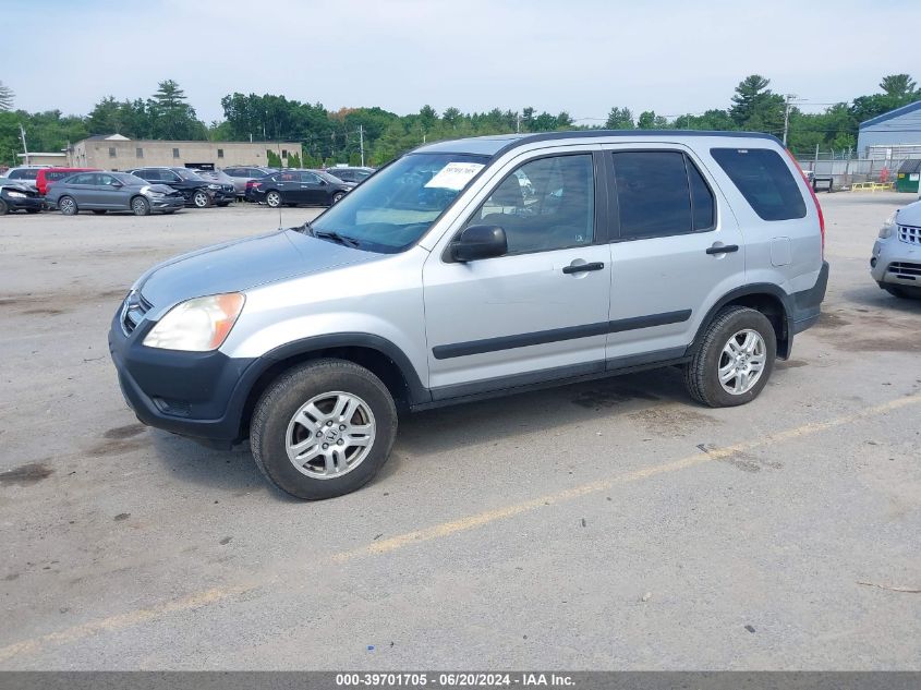 2003 Honda Cr-V Ex VIN: SHSRD78843U124222 Lot: 39701705