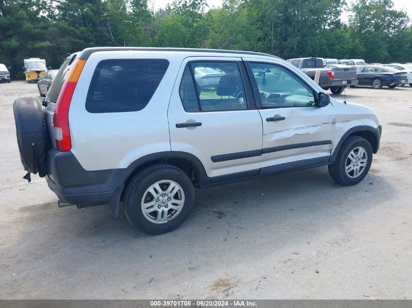 2003 Honda Cr-V Ex VIN: SHSRD78843U124222 Lot: 39701705