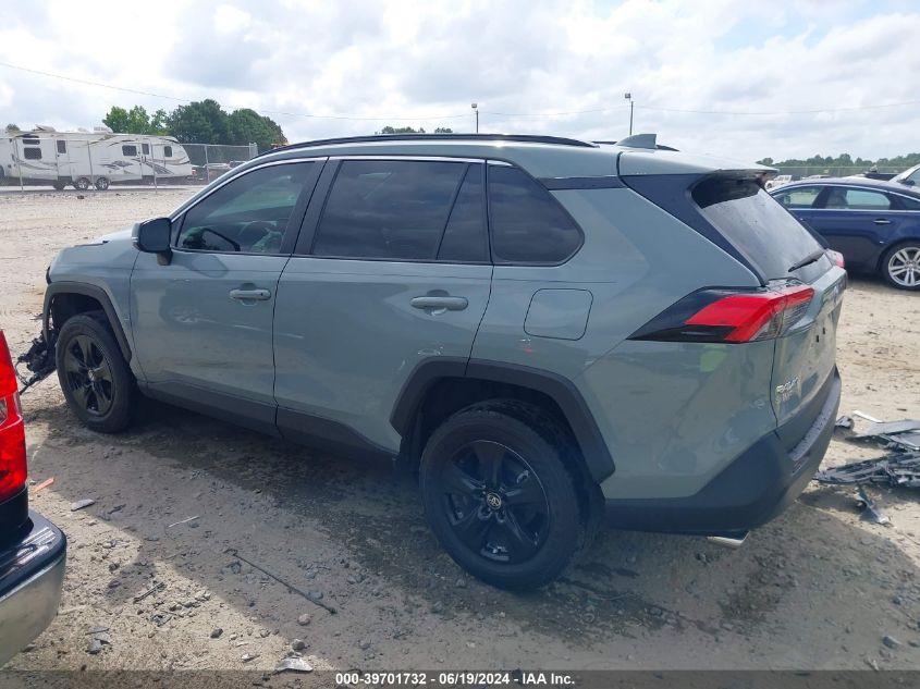 2022 Toyota Rav4 Xle VIN: 2T3W1RFV7NW207891 Lot: 39701732