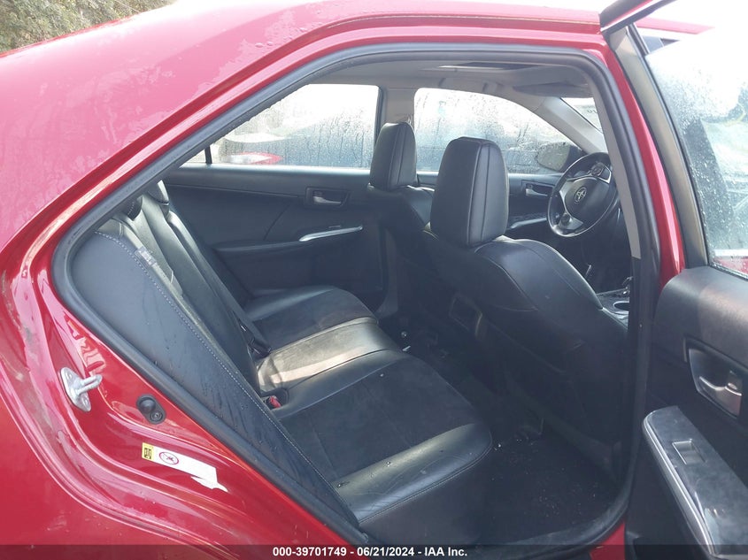 2012 Toyota Camry Se V6 VIN: 4T1BK1FK1CU508875 Lot: 39701749