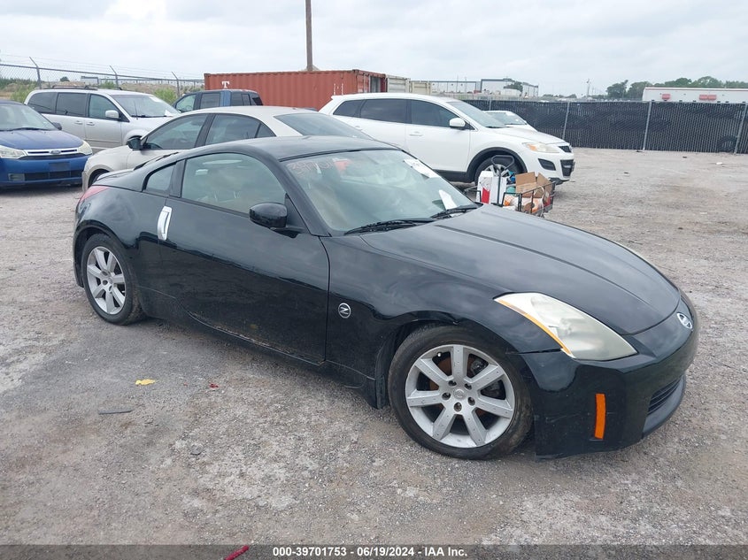 2004 Nissan 350Z Touring VIN: JN1AZ34EX4T062272 Lot: 39701753