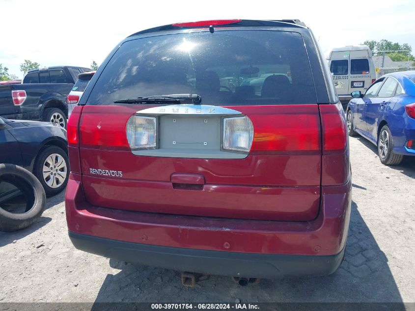 2006 Buick Rendezvous Cx VIN: 3G5DA03L56S521390 Lot: 39701754