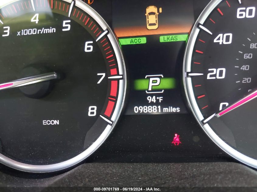 2018 Acura Tlx Tech A-Spec Pkgs VIN: 19UUB2F63JA008898 Lot: 39701769