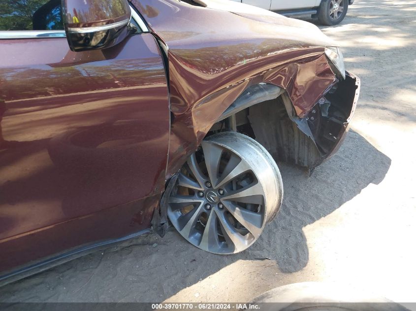 2015 Acura Mdx Technology VIN: 5FRYD4H40FB021543 Lot: 39701770