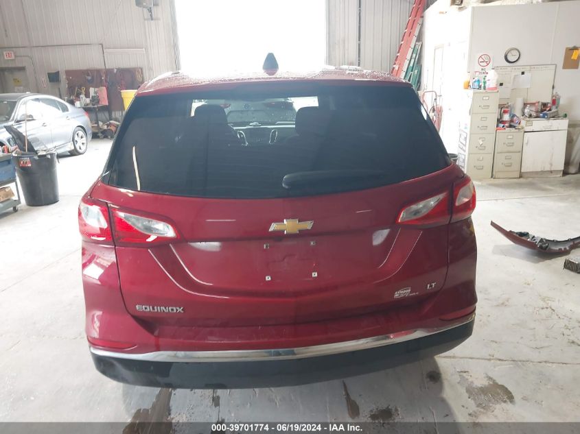 2018 Chevrolet Equinox Lt VIN: 2GNAXJEV3J6246941 Lot: 39701774