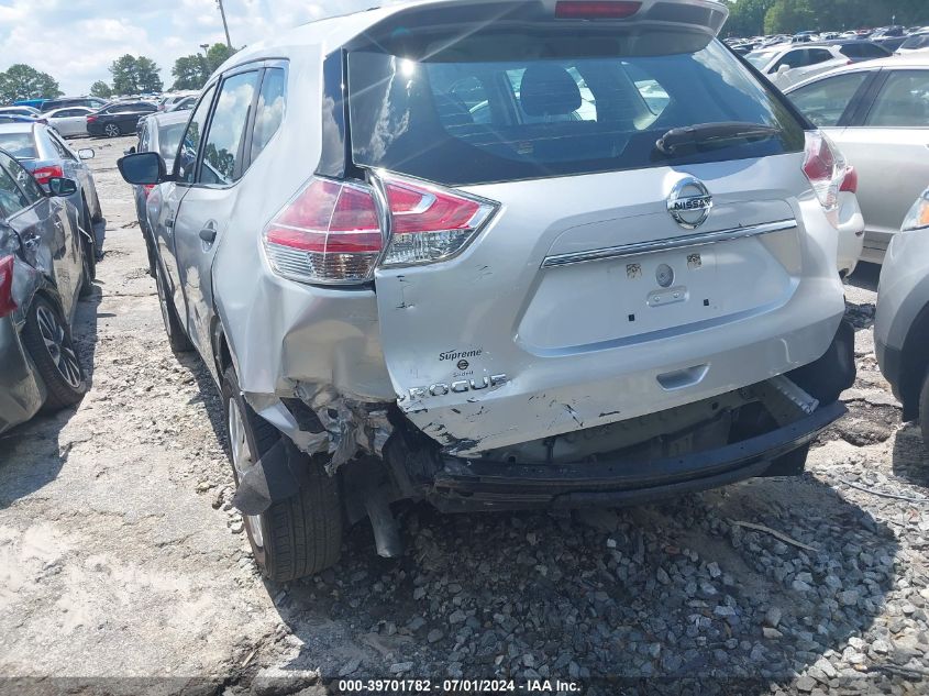 2016 Nissan Rogue S VIN: 5N1AT2MT0GC842322 Lot: 39701782