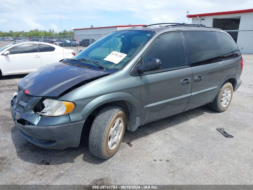 2003 Dodge Caravan Se VIN: 1D4GP25363B281449 Lot: 39701783