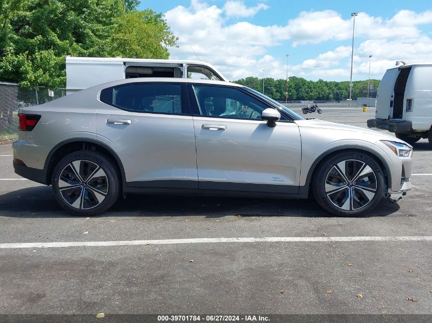 2024 Polestar 2 Long Range Dual Motor/Long Range Dual Motor Plus VIN: YSMFD3KA3RL221193 Lot: 39701784