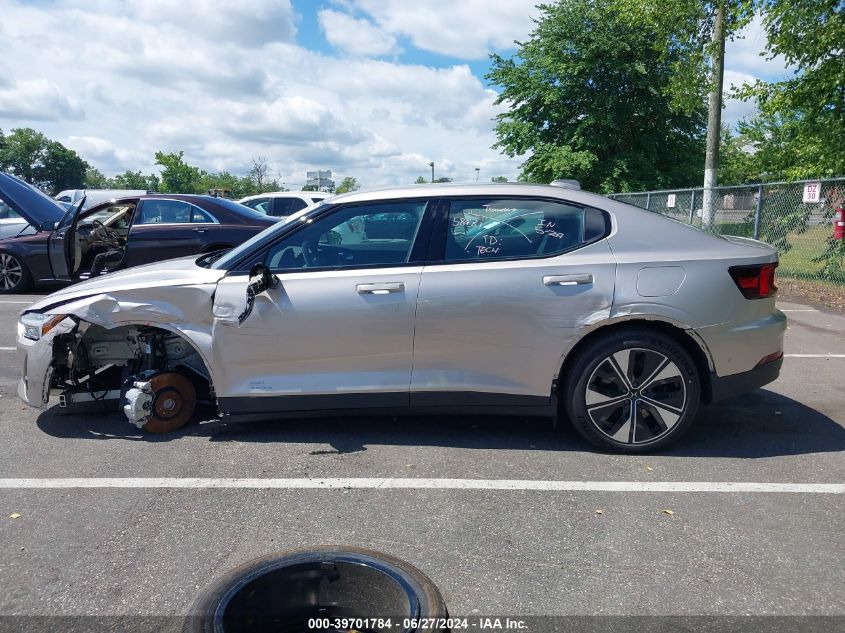 2024 Polestar 2 Long Range Dual Motor/Long Range Dual Motor Plus VIN: YSMFD3KA3RL221193 Lot: 39701784