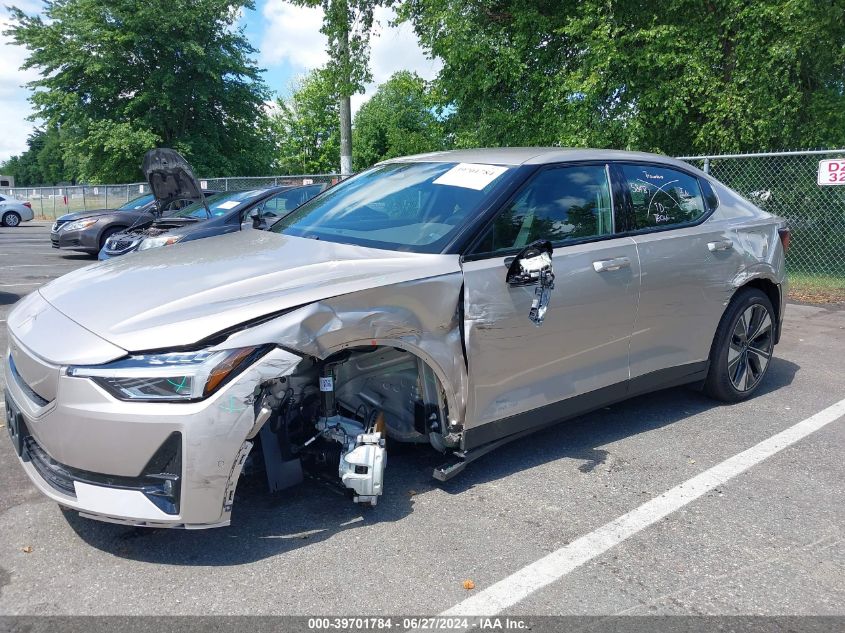 2024 Polestar 2 Long Range Dual Motor/Long Range Dual Motor Plus VIN: YSMFD3KA3RL221193 Lot: 39701784