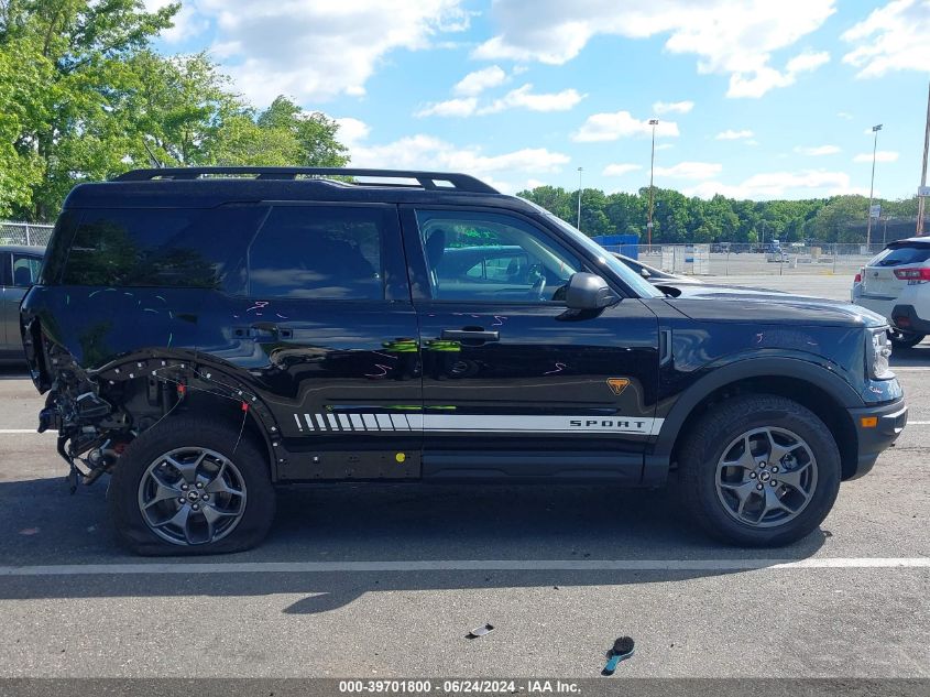 2023 Ford Bronco Sport Badlands VIN: 3FMCR9D91PRD26976 Lot: 39701800