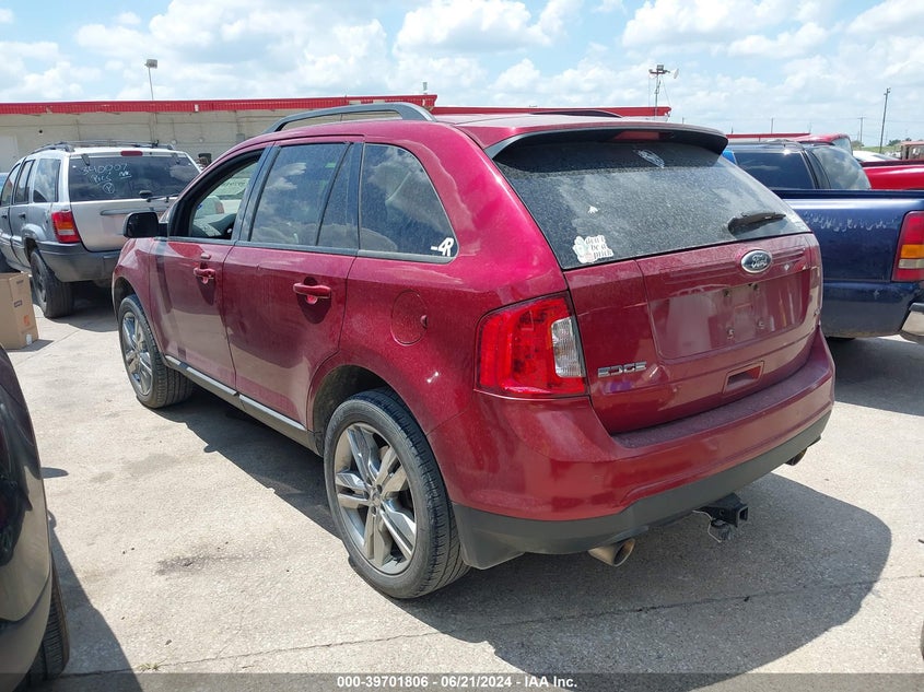 2013 FORD EDGE SEL - 2FMDK3JC4DBA68047