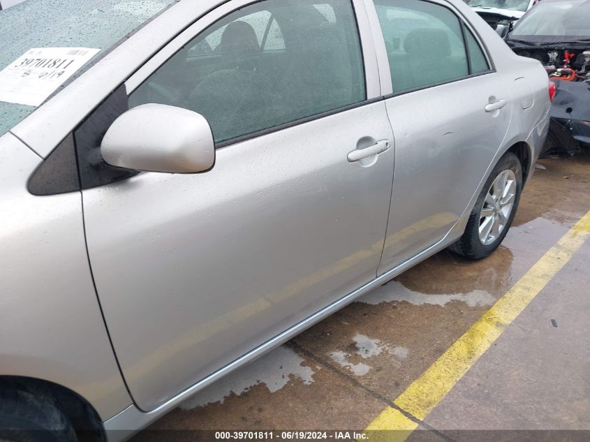 2010 Toyota Corolla Le VIN: 2T1BU4EE2AC486617 Lot: 39701811