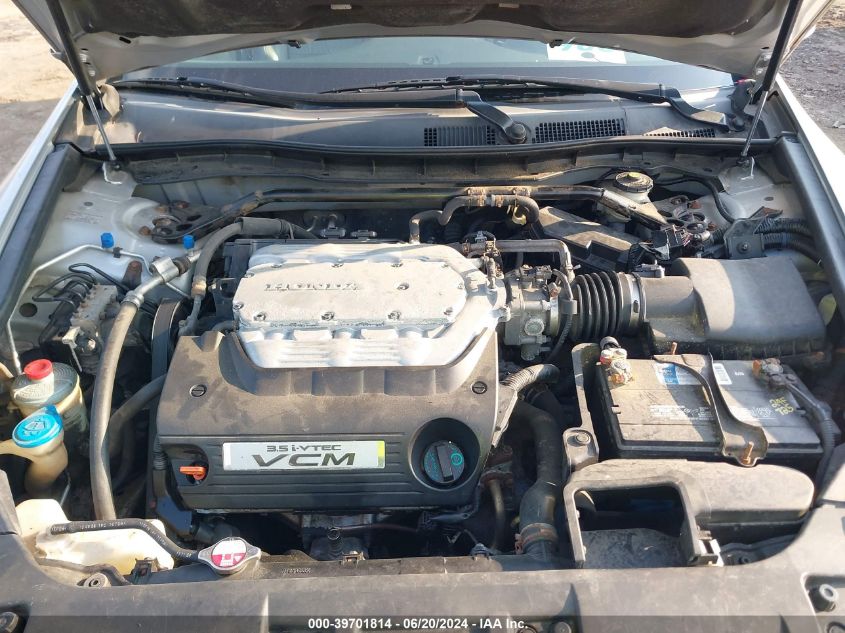 2009 Honda Accord Exl VIN: 1HGCP36859A026738 Lot: 39701814