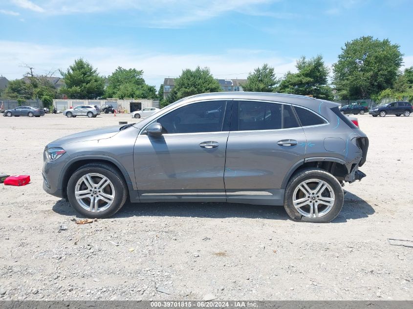 2021 Mercedes-Benz Gla 250 250 4Matic VIN: W1N4N4HB2MJ160163 Lot: 39701815