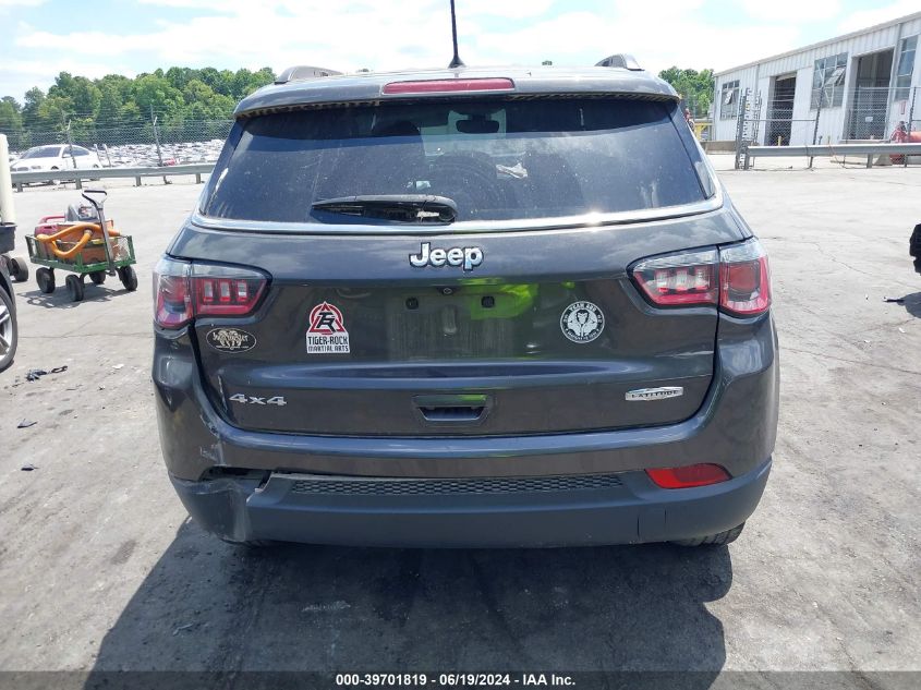 2018 Jeep Compass Latitude 4X4 VIN: 3C4NJDBB6JT355610 Lot: 39701819