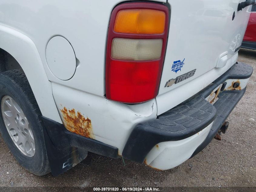 2005 Chevrolet Tahoe Z71 VIN: 1GNEK13T15R110299 Lot: 39701820