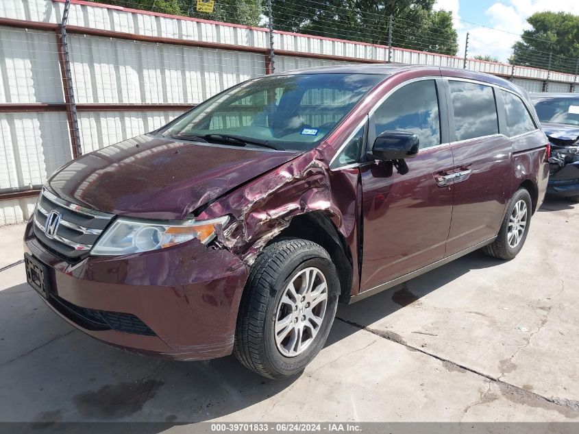 2011 Honda Odyssey Ex VIN: 5FNRL5H44BB095816 Lot: 39701833