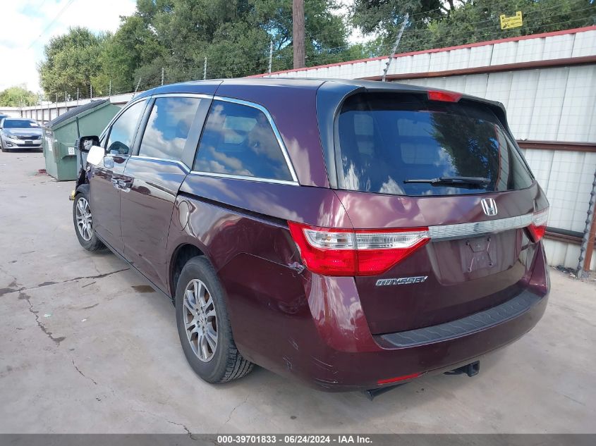 2011 Honda Odyssey Ex VIN: 5FNRL5H44BB095816 Lot: 39701833