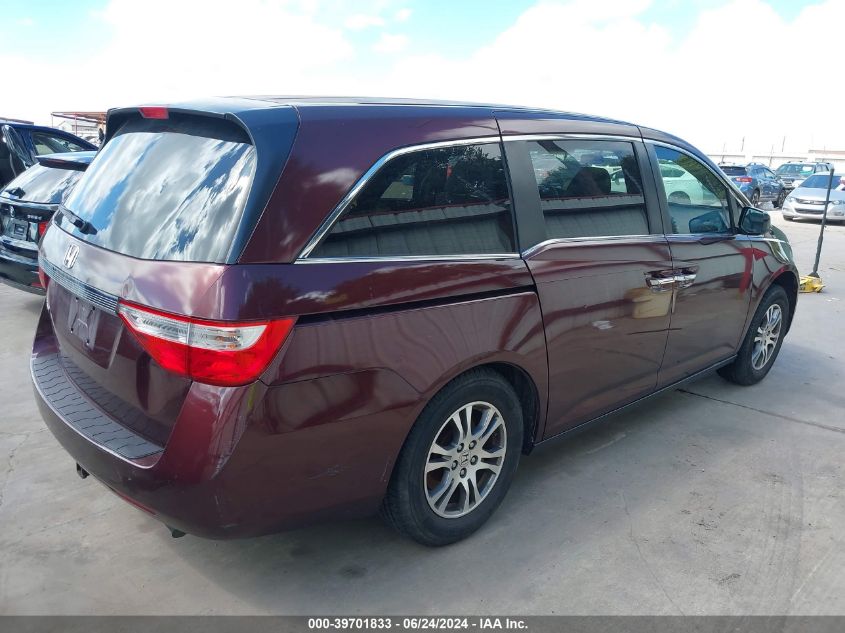 2011 Honda Odyssey Ex VIN: 5FNRL5H44BB095816 Lot: 39701833