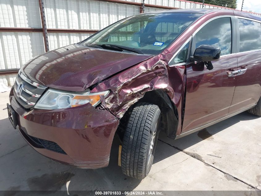 2011 Honda Odyssey Ex VIN: 5FNRL5H44BB095816 Lot: 39701833