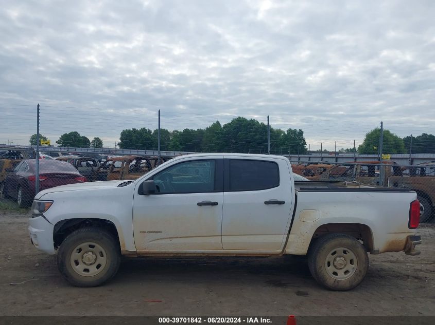2019 Chevrolet Colorado VIN: 1GCGSBEA5K1137843 Lot: 39701842
