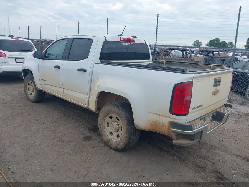 VIN 1GCGSBEA5K1137843 2019 CHEVROLET COLORADO