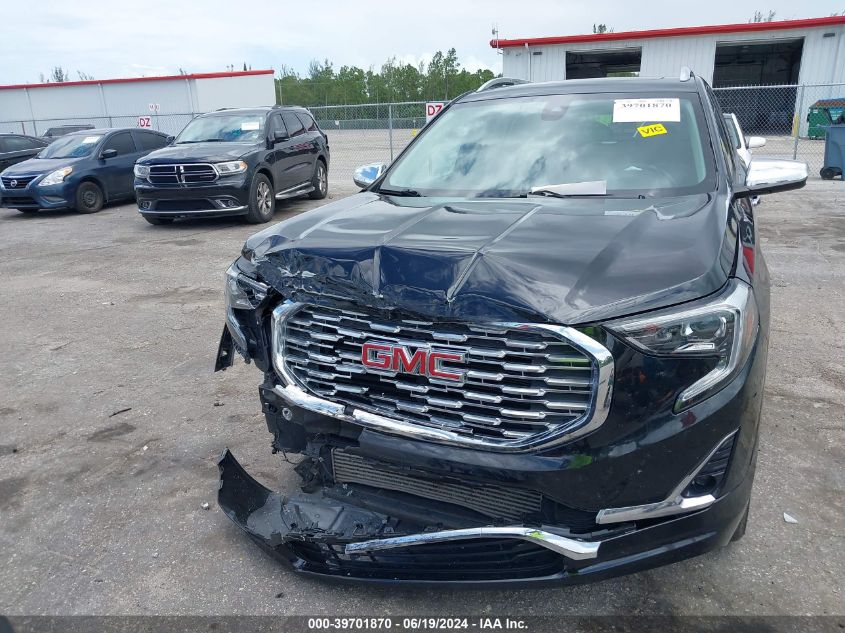 2019 GMC Terrain Denali VIN: 3GKALXEX8KL160874 Lot: 39701870