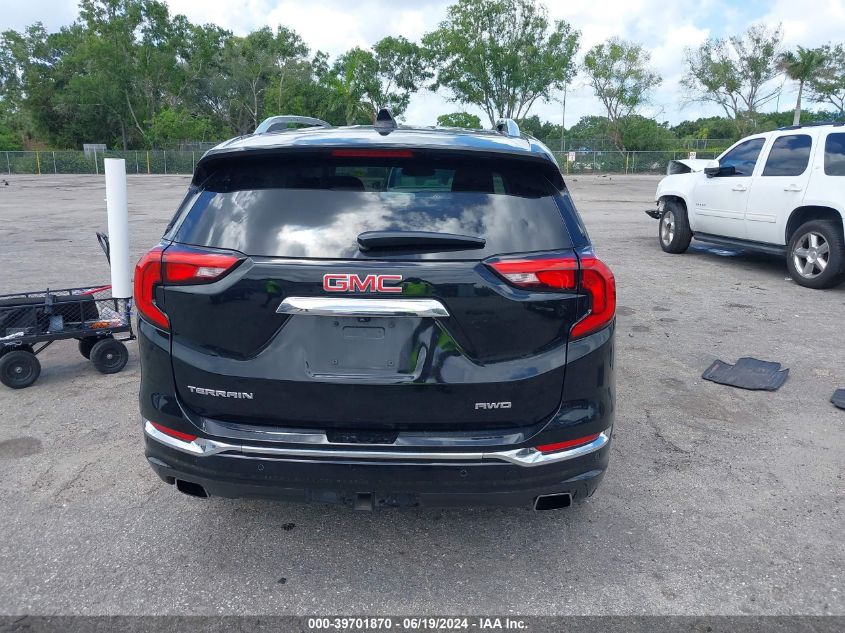 2019 GMC Terrain Denali VIN: 3GKALXEX8KL160874 Lot: 39701870