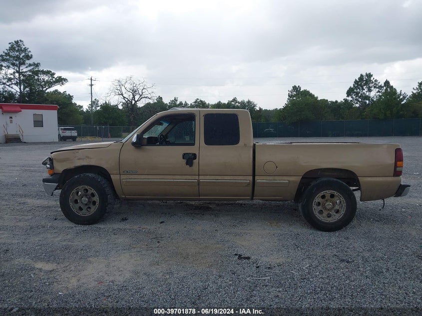 1999 Chevrolet Silverado 1500 Ls VIN: 2GCEC19T1X1222061 Lot: 39701878