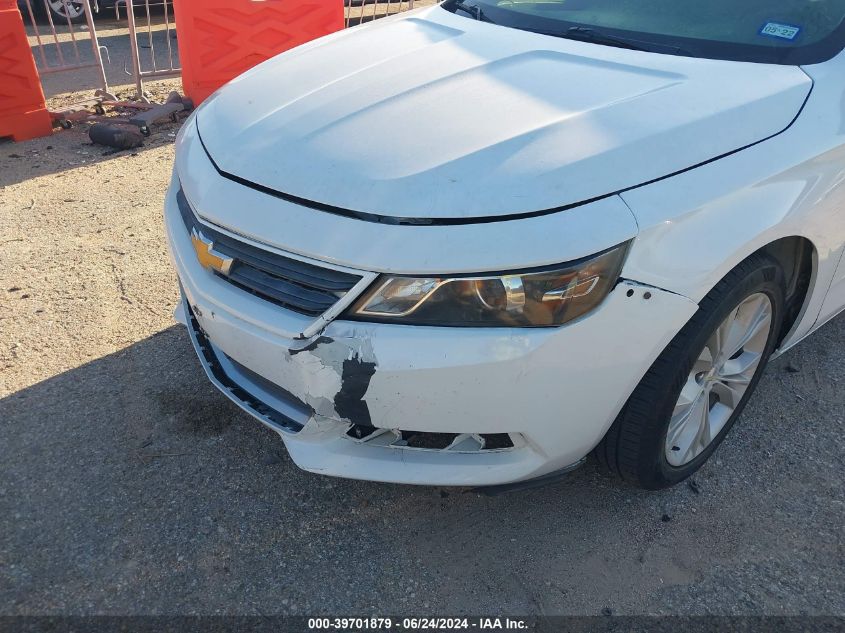 2015 Chevrolet Impala 2Lt VIN: 2G1125S37F9183309 Lot: 39701879