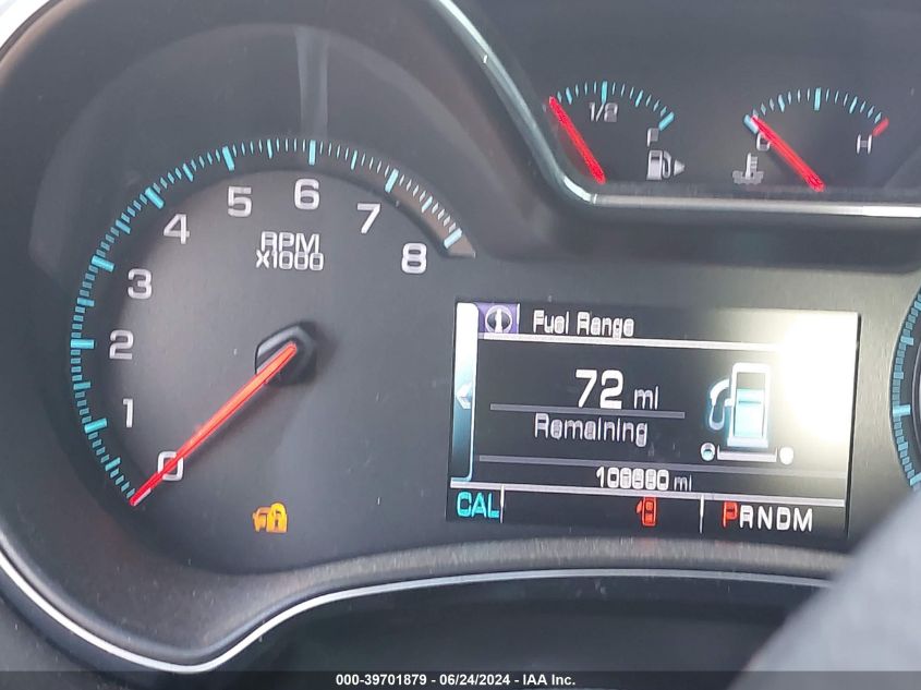 2015 Chevrolet Impala 2Lt VIN: 2G1125S37F9183309 Lot: 39701879