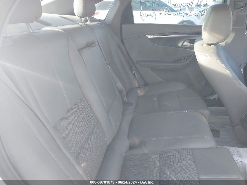 2015 Chevrolet Impala 2Lt VIN: 2G1125S37F9183309 Lot: 39701879