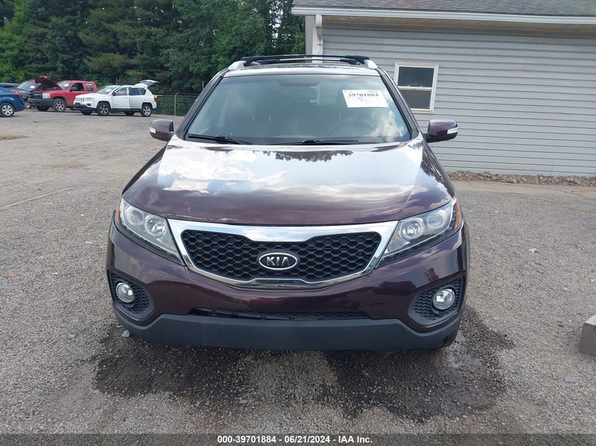 2011 Kia Sorento Lx VIN: 5XYKT4A15BG175646 Lot: 39701884