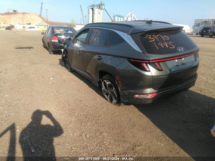 VIN 5NMJFCAE3NH117464 2022 HYUNDAI TUCSON SEL