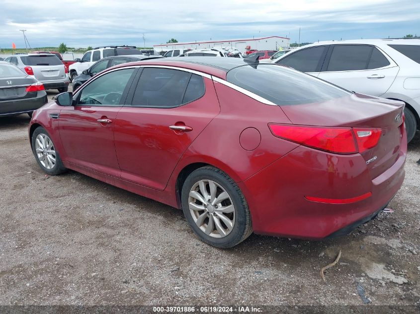 2015 Kia Optima Ex VIN: 5XXGN4A77FG357444 Lot: 39701886