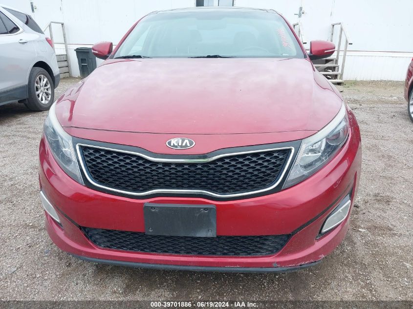 2015 Kia Optima Ex VIN: 5XXGN4A77FG357444 Lot: 39701886