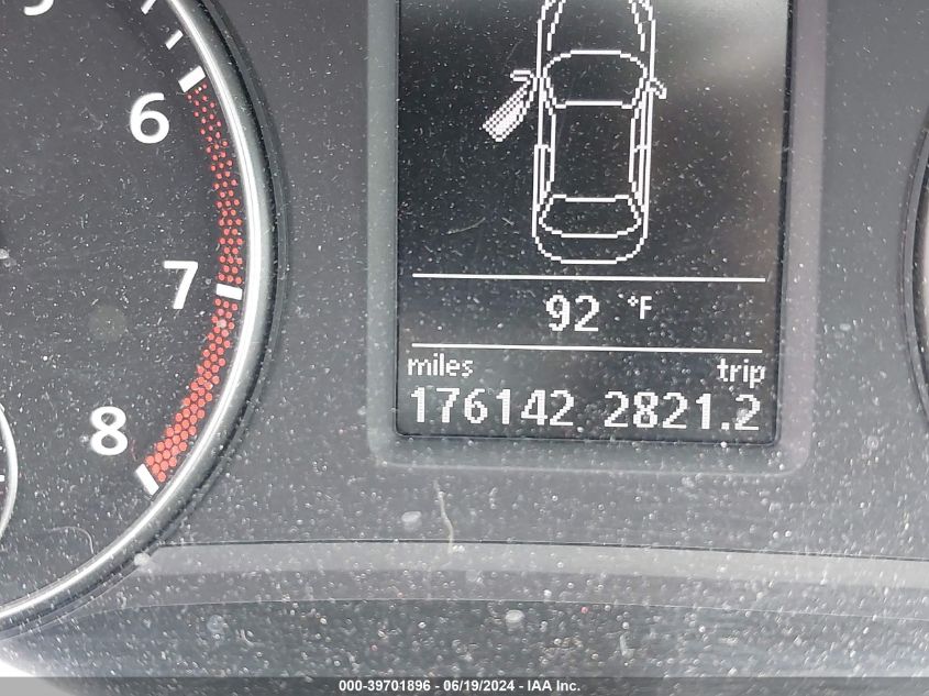 2012 Volkswagen Passat 2.5L Se VIN: 1VWBP7A38CC012564 Lot: 39701896