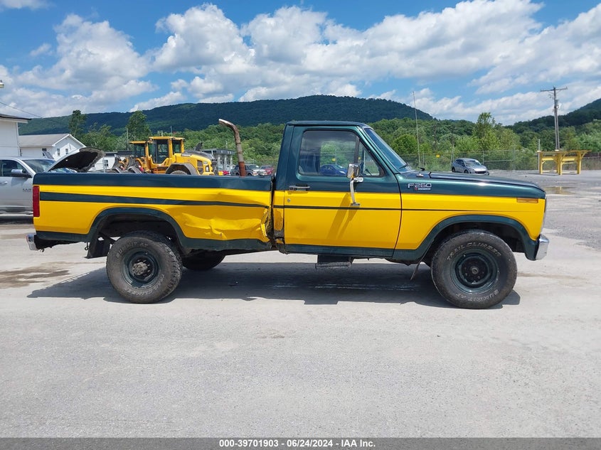 1985 Ford F250 VIN: 2FTHF2512FCB22567 Lot: 39701903