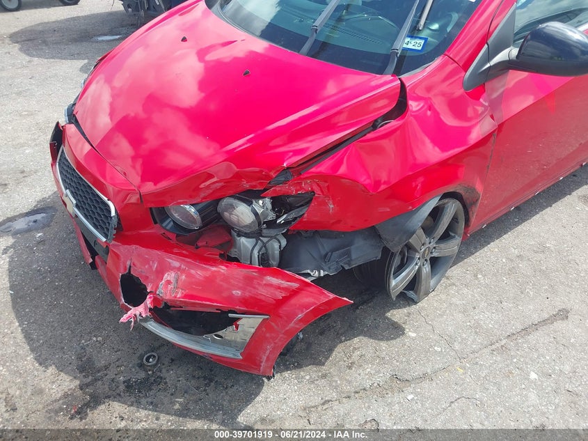 2016 CHEVROLET SONIC RS - 1G1JG6SB5G4164275