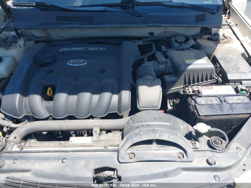 2008 Kia Optima Lx VIN: KNAGE123085235295 Lot: 39701928